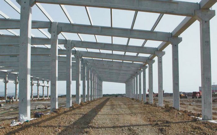 beton prefabrik projesi ve çalışması