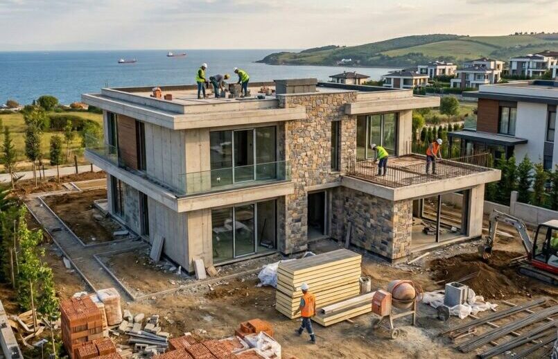 Anahtar Teslim Villa Konut Ev Projeleri ve Çalışmaları